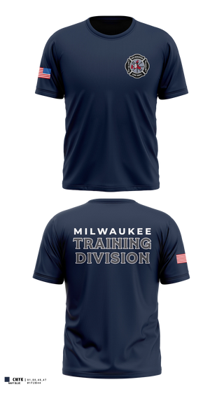 Old School Cotton Feel Shirt, Milwaukee Fire Department Training Division, Fire Department, Teamtime, Team time, sublimation, custom sports apparel, team uniforms, spirit wear, spiritwear, sports uniforms, custom shirts, team store, custom team store, fundraiser sports, apparel fundraiser