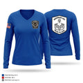 Greenwood Lake Police 21452923 Women's Long Sleeve V-neck Shirt - 1