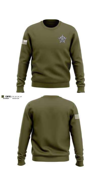 Hancock County Sheriff’s Office 26444043 Crew Neck Sweatshirt - 1