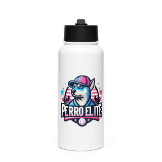 PERRO ELITE 19427990 Stainless Steel Water Bottle with a Straw Lid