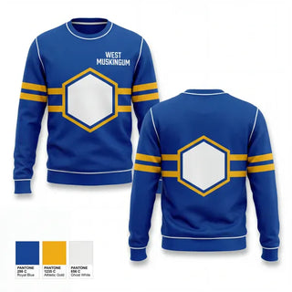Crew Neck Sweatshirt, West Muskingum, Wrestling, Teamtime, Team time, sublimation, custom sports apparel, team uniforms, spirit wear, spiritwear, sports uniforms, custom shirts, team store, custom team store, fundraiser sports, apparel fundraiser