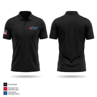 Short Sleeve Performance Polo, On Patrol Live, Police, Teamtime, Team time, sublimation, custom sports apparel, team uniforms, spirit wear, spiritwear, sports uniforms, custom shirts, team store, custom team store, fundraiser sports, apparel fundraiser