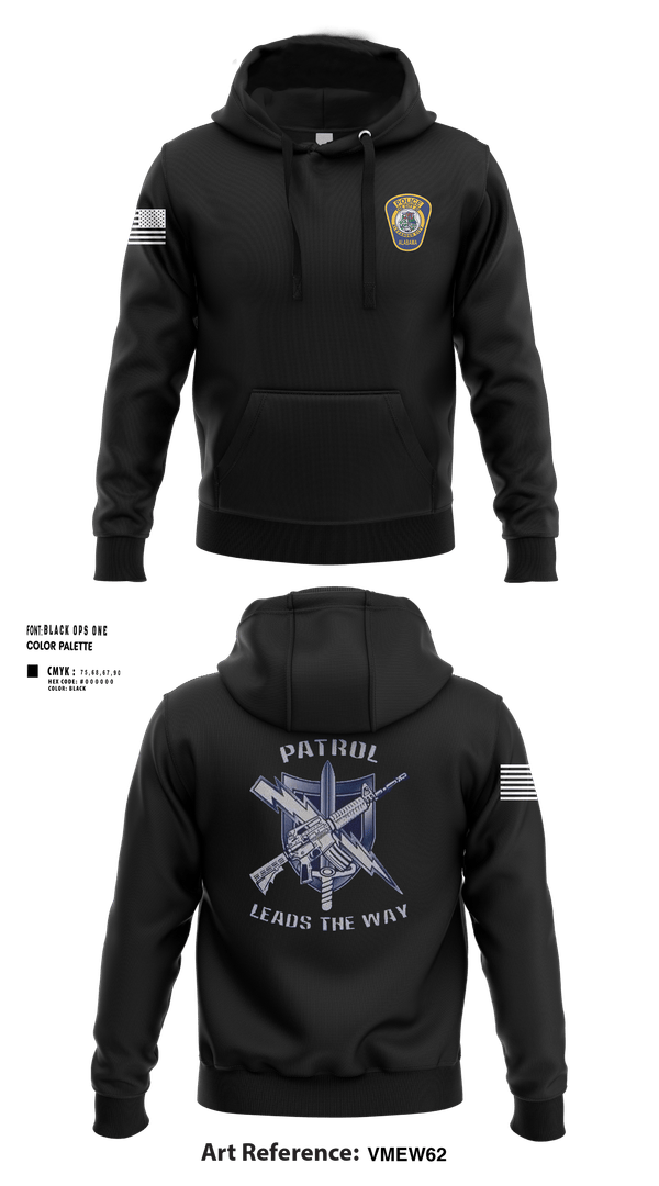 Hoodie, Alexander City Police Department, Police, Teamtime, Team time, sublimation, custom sports apparel, team uniforms, spirit wear, spiritwear, sports uniforms, custom shirts, team store, custom team store, fundraiser sports, apparel fundraiser