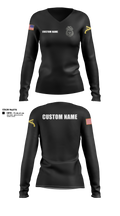Fort Jackson LEA 71365692 Women's Long Sleeve V-neck Shirt - 6