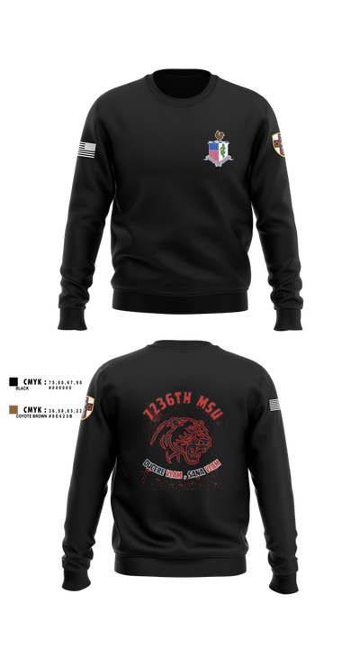 7236 Medical Support Unit 23700208 Crew Neck Sweatshirt - 1