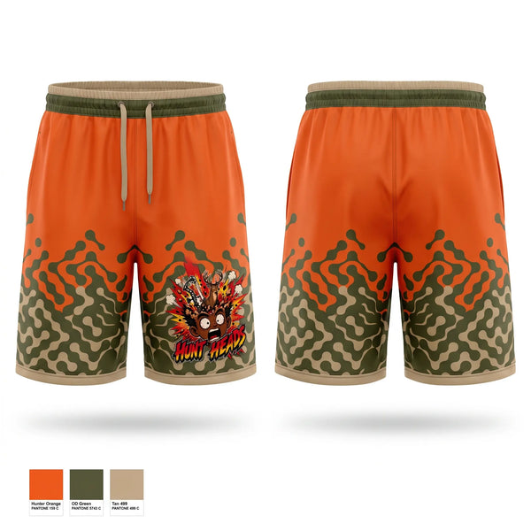 Athletic Shorts With Pockets, Hunt Heads Social Club, , Teamtime, Team time, sublimation, custom sports apparel, team uniforms, spirit wear, spiritwear, sports uniforms, custom shirts, team store, custom team store, fundraiser sports, apparel fundraiser