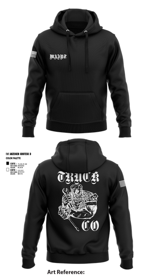 Hoodie, Truck company, , Teamtime, Team time, sublimation, custom sports apparel, team uniforms, spirit wear, spiritwear, sports uniforms, custom shirts, team store, custom team store, fundraiser sports, apparel fundraiser