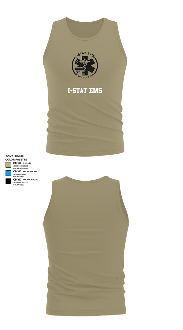 Tank Top, I-STAT EMS, , Teamtime, Team time, sublimation, custom sports apparel, team uniforms, spirit wear, spiritwear, sports uniforms, custom shirts, team store, custom team store, fundraiser sports, apparel fundraiser