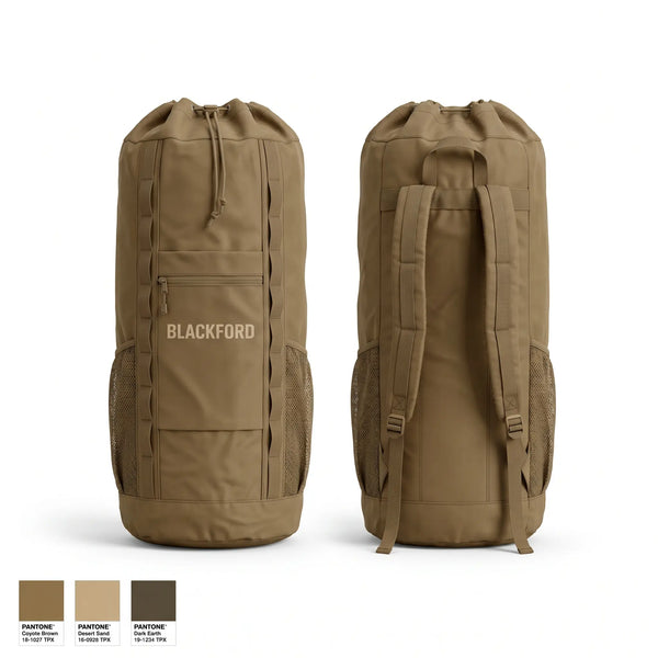 Gear Bag, BLACKFORD, Army, Teamtime, Team time, sublimation, custom sports apparel, team uniforms, spirit wear, spiritwear, sports uniforms, custom shirts, team store, custom team store, fundraiser sports, apparel fundraiser