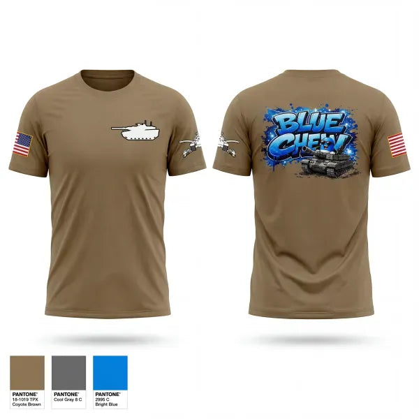 Short Sleeve Performance Shirt, 120 IN BLUE CHEW, Army, Teamtime, Team time, sublimation, custom sports apparel, team uniforms, spirit wear, spiritwear, sports uniforms, custom shirts, team store, custom team store, fundraiser sports, apparel fundraiser