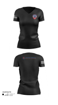 Entrust Medical Services Express 26640444 Women's Short Sleeve V-neck Shirt - 21