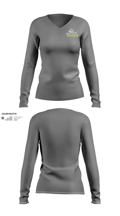 Boston Banshees 81530630 Women's Long Sleeve V-neck Shirt - 31