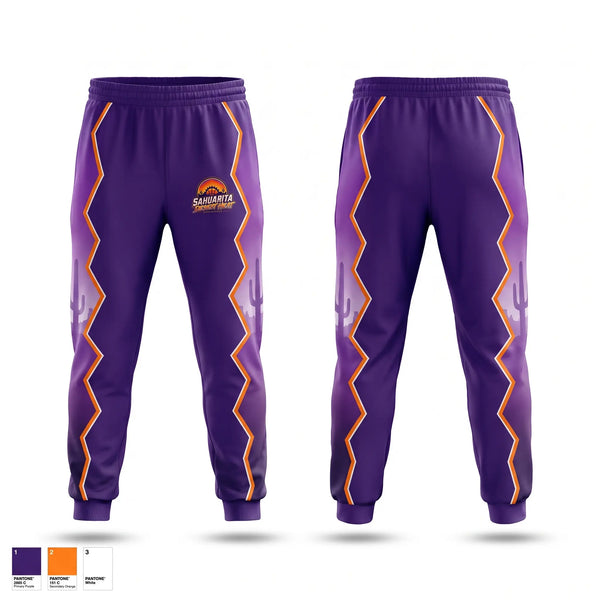 Sweatpants, Sahuarita Desert Heat, Men's Basketball, Teamtime, Team time, sublimation, custom sports apparel, team uniforms, spirit wear, spiritwear, sports uniforms, custom shirts, team store, custom team store, fundraiser sports, apparel fundraiser