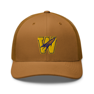 Rockets Retro Trucker Hat | Yupoong 6606