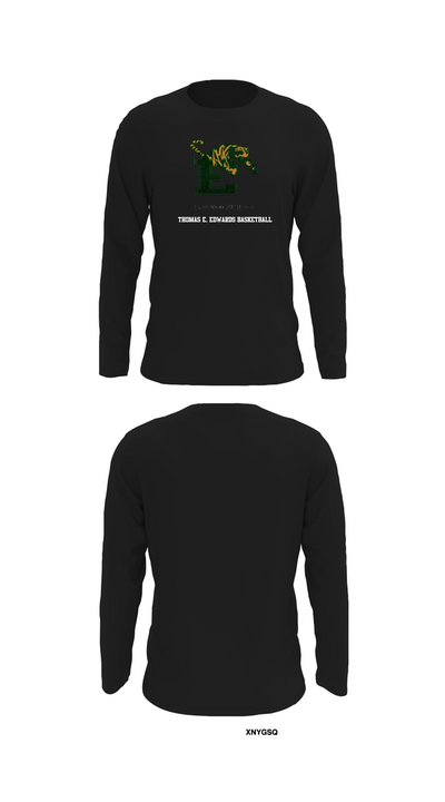 Thomas E. Edwards Basketball 669394 Long Sleeve Performance Shirt 27