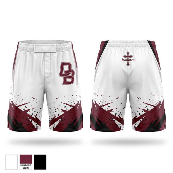 Fight Shorts, Don Bosco Wrestling 26-27, Wrestling, Teamtime, Team time, sublimation, custom sports apparel, team uniforms, spirit wear, spiritwear, sports uniforms, custom shirts, team store, custom team store, fundraiser sports, apparel fundraiser