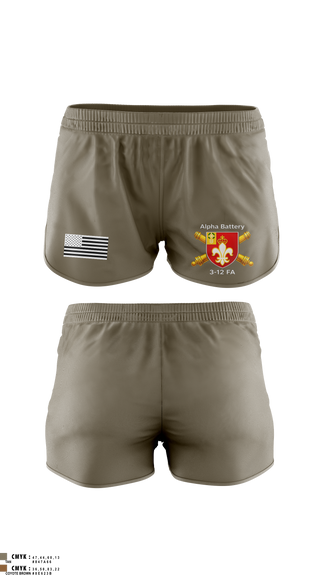 Ranger Panties, Anubis Battery, 3-12 FA, Army, Teamtime, Team time, sublimation, custom sports apparel, team uniforms, spirit wear, spiritwear, sports uniforms, custom shirts, team store, custom team store, fundraiser sports, apparel fundraiser