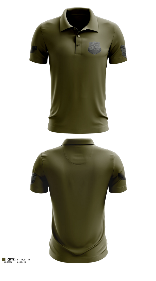 Short Sleeve Performance Polo, Alexandria Police Department Special Operations, Police, Teamtime, Team time, sublimation, custom sports apparel, team uniforms, spirit wear, spiritwear, sports uniforms, custom shirts, team store, custom team store, fundraiser sports, apparel fundraiser