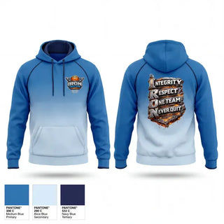 Hoodie, Iron Hoops, Men's Basketball, Teamtime, Team time, sublimation, custom sports apparel, team uniforms, spirit wear, spiritwear, sports uniforms, custom shirts, team store, custom team store, fundraiser sports, apparel fundraiser