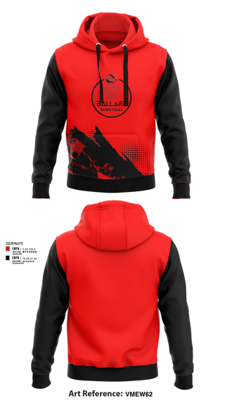 Hoodie, Ballard Basketball, Men's Basketball, Teamtime, Team time, sublimation, custom sports apparel, team uniforms, spirit wear, spiritwear, sports uniforms, custom shirts, team store, custom team store, fundraiser sports, apparel fundraiser