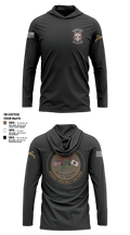 247TH Military Police Detachment Long Sleeve Performance Shirt with hood - 11