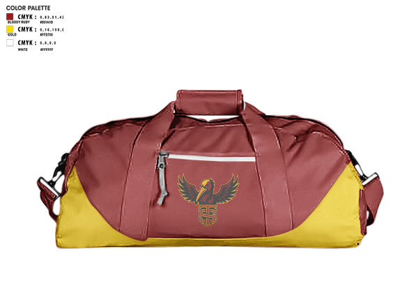 Duffle Bag, Team Signs Sports Academy, Men's Basketball, Teamtime, Team time, sublimation, custom sports apparel, team uniforms, spirit wear, spiritwear, sports uniforms, custom shirts, team store, custom team store, fundraiser sports, apparel fundraiser