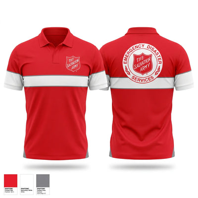 The Salvation Army Emergency Disaster Services 70119899 Short Sleeve Performance Polo - 1