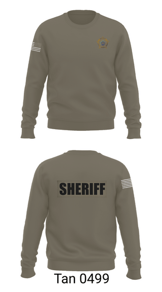 Crew Neck Sweatshirt, HCC, Police, Teamtime, Team time, sublimation, custom sports apparel, team uniforms, spirit wear, spiritwear, sports uniforms, custom shirts, team store, custom team store, fundraiser sports, apparel fundraiser