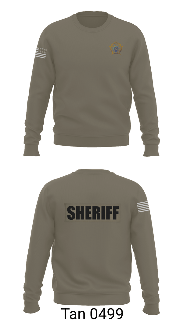 Crew Neck Sweatshirt, HCC, Police, Teamtime, Team time, sublimation, custom sports apparel, team uniforms, spirit wear, spiritwear, sports uniforms, custom shirts, team store, custom team store, fundraiser sports, apparel fundraiser