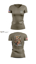 Ammo, Distro, 407th LSB Women's Short Sleeve V-neck Shirt - 4