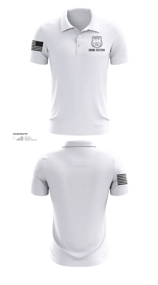 Short Sleeve Performance Polo, 5th PCT Crime Section, , Teamtime, Team time, sublimation, custom sports apparel, team uniforms, spirit wear, spiritwear, sports uniforms, custom shirts, team store, custom team store, fundraiser sports, apparel fundraiser