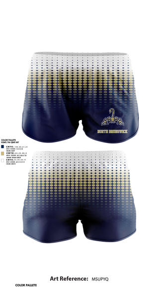 Track Shorts, North Brunswick High School Dance Team, Spirit Store, Teamtime, Team time, sublimation, custom sports apparel, team uniforms, spirit wear, spiritwear, sports uniforms, custom shirts, team store, custom team store, fundraiser sports, apparel fundraiser