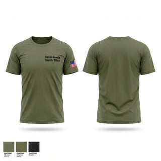 Old School Cotton Feel Shirt, Warren County Sheriff’s Office, Police, Teamtime, Team time, sublimation, custom sports apparel, team uniforms, spirit wear, spiritwear, sports uniforms, custom shirts, team store, custom team store, fundraiser sports, apparel fundraiser