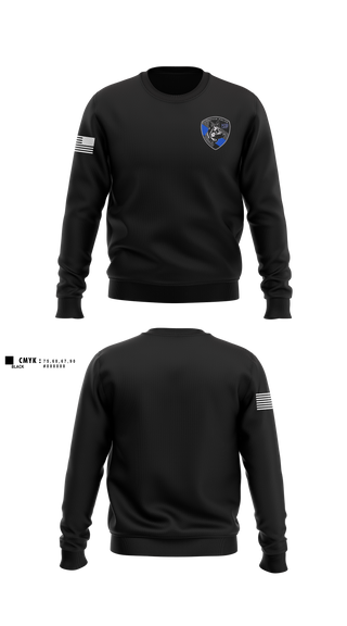 Crew Neck Sweatshirt, Florence PD K9- Unit, Police, Teamtime, Team time, sublimation, custom sports apparel, team uniforms, spirit wear, spiritwear, sports uniforms, custom shirts, team store, custom team store, fundraiser sports, apparel fundraiser