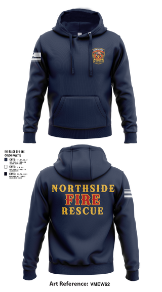 Hoodie, Northside Fire Rescue, Fire Department, Teamtime, Team time, sublimation, custom sports apparel, team uniforms, spirit wear, spiritwear, sports uniforms, custom shirts, team store, custom team store, fundraiser sports, apparel fundraiser