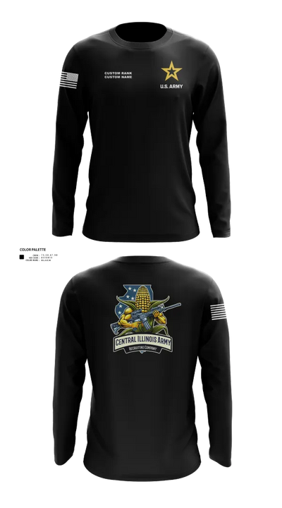 Central Illinois Company 28481614 Long Sleeve Performance Shirt 120