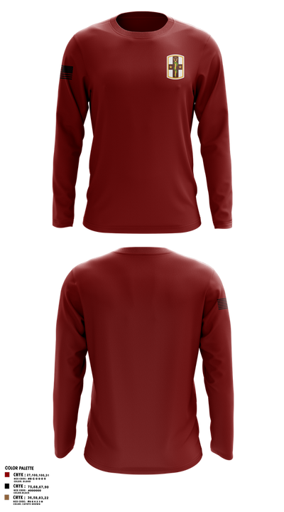 441 medical company ground ambulance 37316787 Long Sleeve Performance Shirt 1
