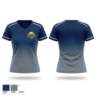 Womens Short Sleeve Vneck Shirt, Legends, Softball, Teamtime, Team time, sublimation, custom sports apparel, team uniforms, spirit wear, spiritwear, sports uniforms, custom shirts, team store, custom team store, fundraiser sports, apparel fundraiser