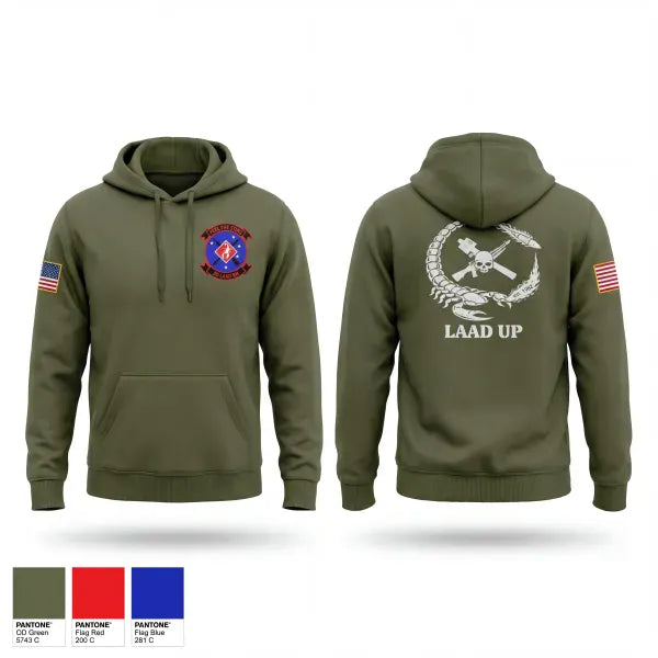 Hoodie, 3d LAAD Bn, Marines, Teamtime, Team time, sublimation, custom sports apparel, team uniforms, spirit wear, spiritwear, sports uniforms, custom shirts, team store, custom team store, fundraiser sports, apparel fundraiser