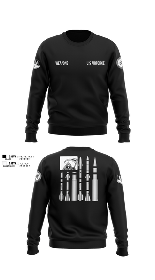 Crew Neck Sweatshirt, 144 FW, National Guard, Teamtime, Team time, sublimation, custom sports apparel, team uniforms, spirit wear, spiritwear, sports uniforms, custom shirts, team store, custom team store, fundraiser sports, apparel fundraiser