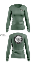 Emergency Response Team (ERT) 72699885 Women's Long Sleeve V-neck Shirt - 30