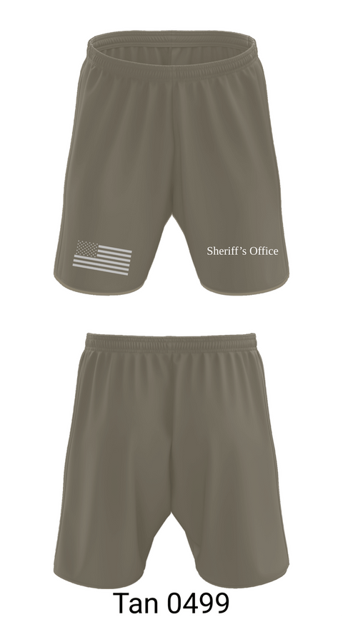 Athletic Shorts With Pockets, Sheriff’s Office, Police, Teamtime, Team time, sublimation, custom sports apparel, team uniforms, spirit wear, spiritwear, sports uniforms, custom shirts, team store, custom team store, fundraiser sports, apparel fundraiser