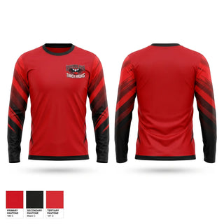 Long Sleeve Performance Shirt, Carolina Track Hawks, Track & Field, Teamtime, Team time, sublimation, custom sports apparel, team uniforms, spirit wear, spiritwear, sports uniforms, custom shirts, team store, custom team store, fundraiser sports, apparel fundraiser