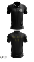 Washington County SO Maine K9 Unit Short Sleeve Performance Polo - 16
