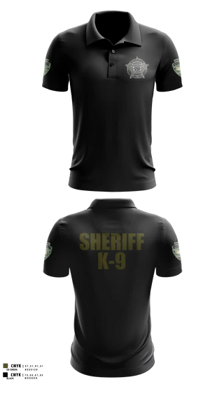 Short Sleeve Performance Polo, Washington County SO Maine K9 Unit, Police, Teamtime, Team time, sublimation, custom sports apparel, team uniforms, spirit wear, spiritwear, sports uniforms, custom shirts, team store, custom team store, fundraiser sports, apparel fundraiser