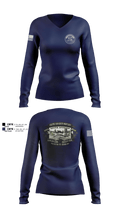 Gabilan 7308504 Women's Long Sleeve V-neck Shirt - 7