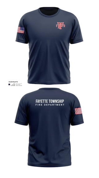 Short Sleeve Performance Shirt, Fayette Township Fire Department, Fire Department, Teamtime, Team time, sublimation, custom sports apparel, team uniforms, spirit wear, spiritwear, sports uniforms, custom shirts, team store, custom team store, fundraiser sports, apparel fundraiser