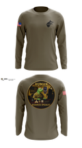 1-24 infantry battalion Long Sleeve Performance Shirt - 4
