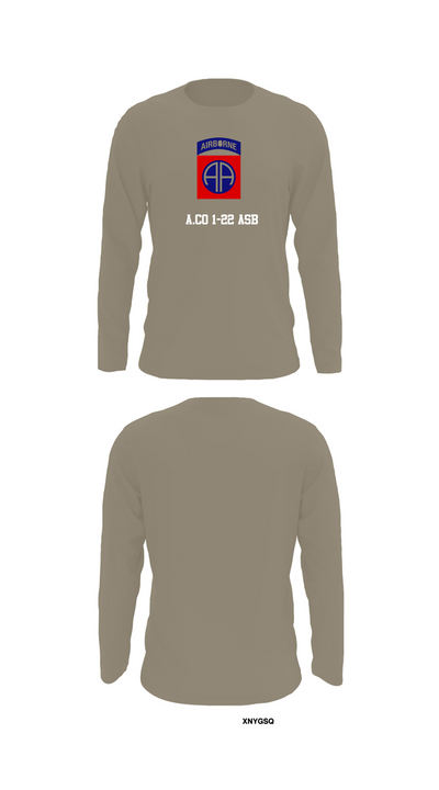 A.Co 1-22 ASB 36060653 Long Sleeve Performance Shirt 72