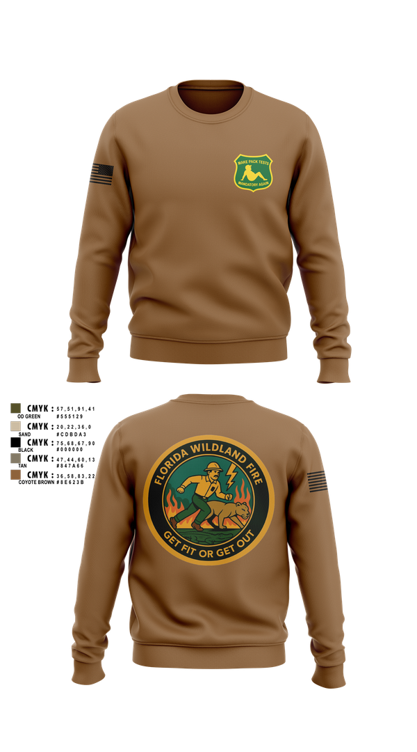 Crew Neck Sweatshirt, Florida, , Teamtime, Team time, sublimation, custom sports apparel, team uniforms, spirit wear, spiritwear, sports uniforms, custom shirts, team store, custom team store, fundraiser sports, apparel fundraiser
